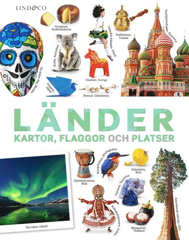 Lnder, kartor, flaggor och platser (kartonnage)