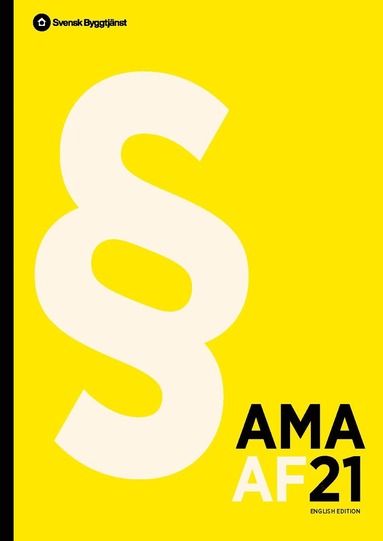AMA AF 21. (eng) (inbunden)