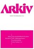 Arkiv. Tidskrift fr samhllsanalys nr 6