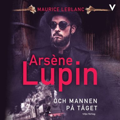 Ars�ne Lupin och mannen p� t�get (kartonnage)
