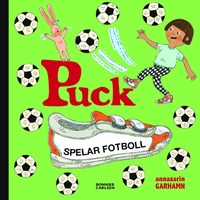 Puck spelar fotboll (inbunden)