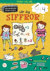 Omslag för LasseMajas detektivbyrå lär dig siffror