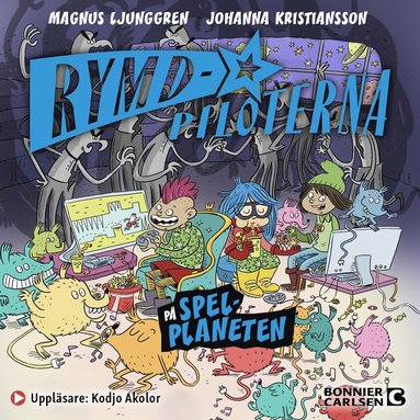 Rymdpiloterna p spelplaneten (ljudbok)
