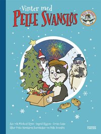 Omslag: Vinter med Pelle Svanslös. Samlingsvolym