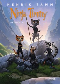 Omslag: Ninja Timmy och sagornas dal