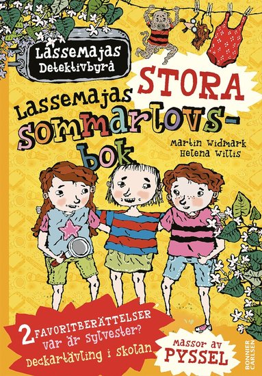 LasseMajas stora sommarlovsbok. Deckartvling i skolan & Var r Sylvester? (inbunden)