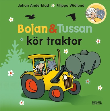 Bojan och Tussan kr traktor (kartonnage)