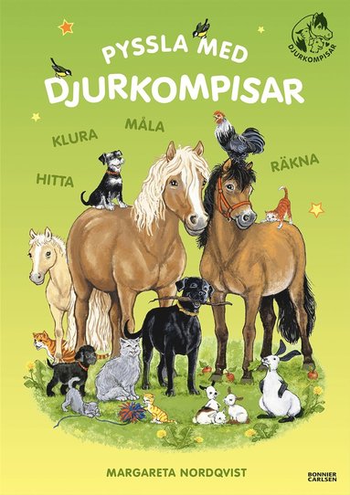 Pyssla med Djurkompisar (inbunden)