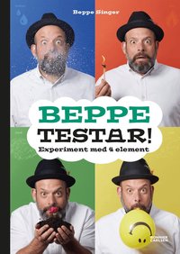 Omslag: Beppe testar! : experiment med 4 element