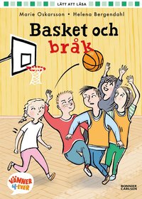 Omslag: Basket och bråk
