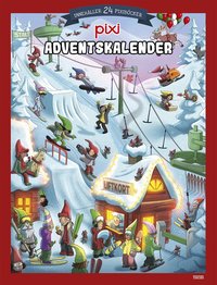 Omslag: Pixi adventskalender – Mattias Andersson