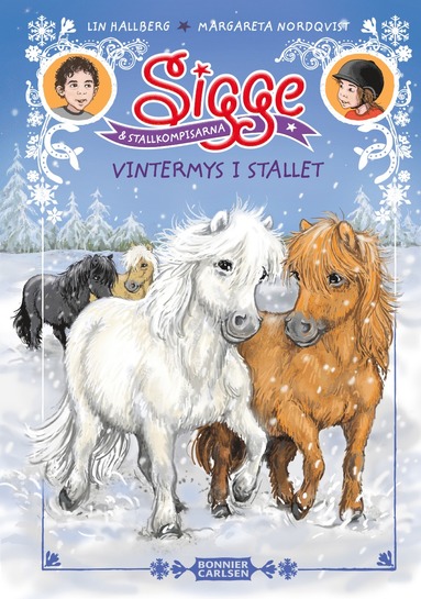 Vintermys i stallet (kartonnage)