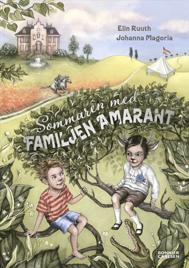 Sommaren med Familjen Amarant (inbunden)
