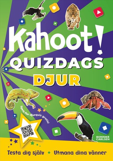 Kahoot! Quizdags: Djur (kartonnage)