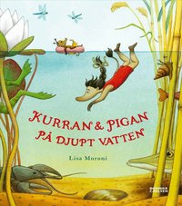 Omslag för Kurran och Pigan på djupt vatten