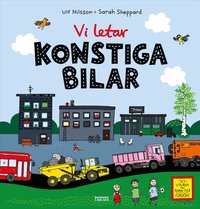 Omslag: Vi letar konstiga bilar