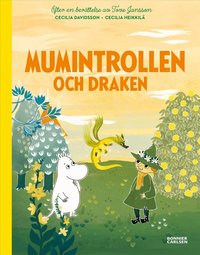 Omslag: Mumintrollen och draken