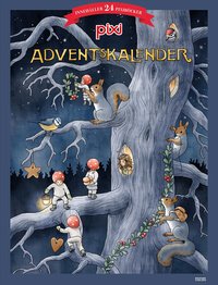 Omslag: Pixi adventskalender 2026 : med omslag av Maria Löfgren