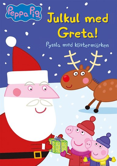 Julkul med Greta! : pyssla med klistermrken (hftad)