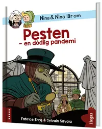 Omslag: Nina och Nino lär om pesten
