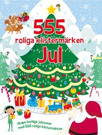 555 roliga klistermärken : Jul (häftad)
