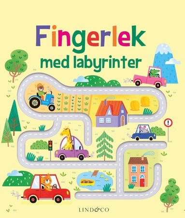 Fingerlek med labyrinter (kartonnage)