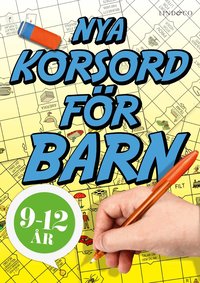 Omslag: Nya korsord för barn 9-12 år