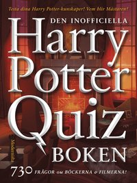 Den inofficiella Harry Potter-quizboken (häftad)