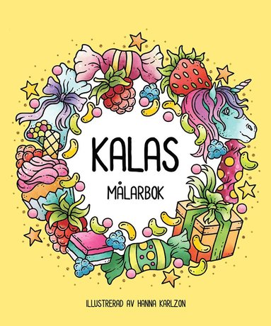 Kalas - m�larbok (inbunden)