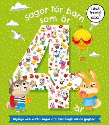 Sagor f�r barn som �r 4 �r (L�s & lyssna) (e-bok)