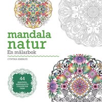 Mandala natur : en målarbok (häftad)