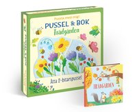 Omslag: Pussel & bok. Trädgården