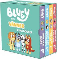 Bluey. Bluey och vnner 4 sm bcker (kartonnage)