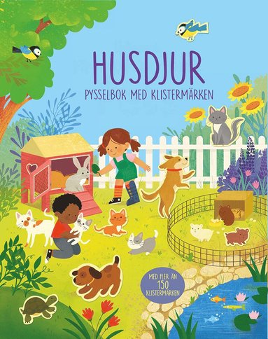 Husdjur : pysselbok med klistermrken (hftad)