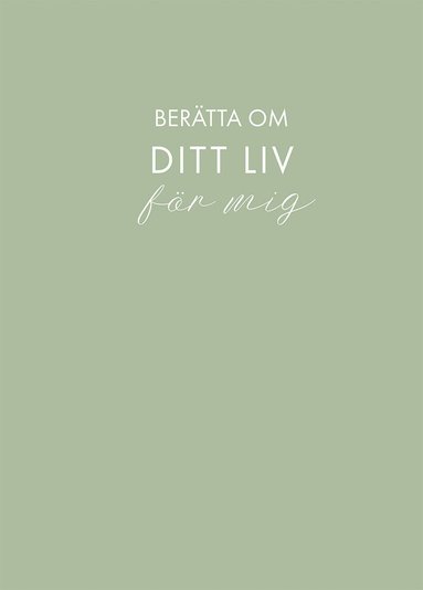Bertta om ditt liv fr mig (ljusgrn) (spel)