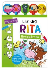 Omslag: Lär dig rita. Bondgården