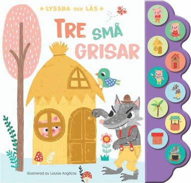 Tre små grisar (inbunden)