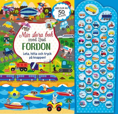 Fordon : Leta, hitta och tryck p knappen! (kartonnage)