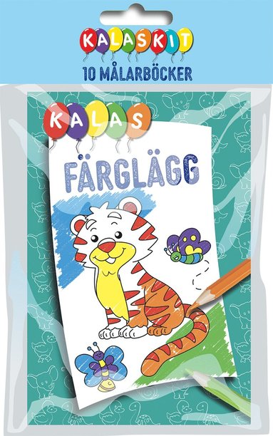 Kalaskit : 10 målarböcker (häftad)