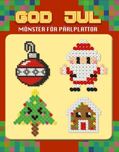 God jul : mönster för pärlplattor (inbunden)