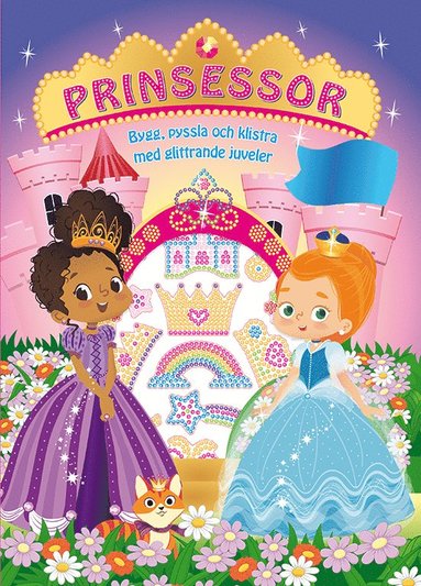 Prinsessor : bygg, pyssla och klistra med glittrande juveler (h�ftad)