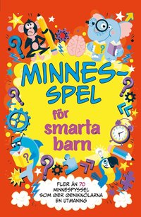 Omslag: Minnesspel för smarta barn