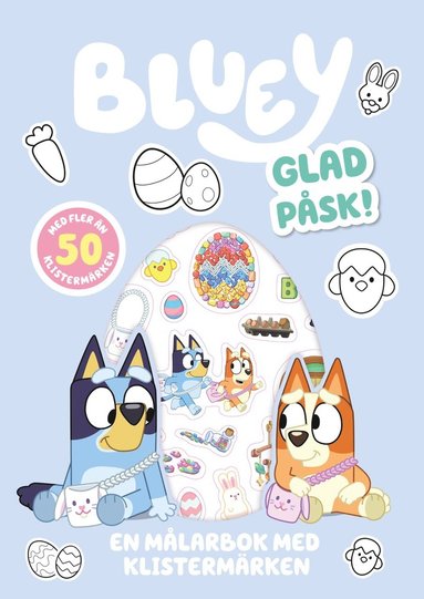 Glad psk : en mlarbok med klistermrken (kartonnage)