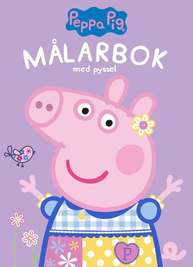Målarbok med pyssel (inbunden)