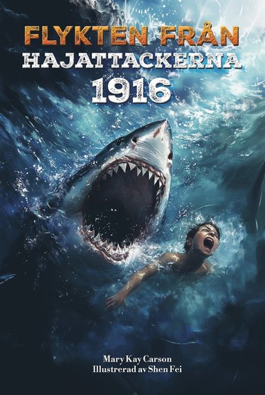 Flykten fr�n hajattackerna 1916 (L�s & lyssna) (inbunden)