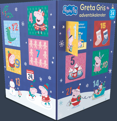 Greta Gris adventskalender (bl�) (h�ftad)