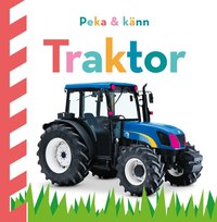 Omslag för Peka och känn. Traktor
