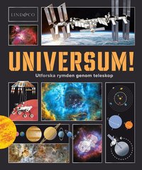 Omslag för Universum! : utforska rymden genom teleskop
