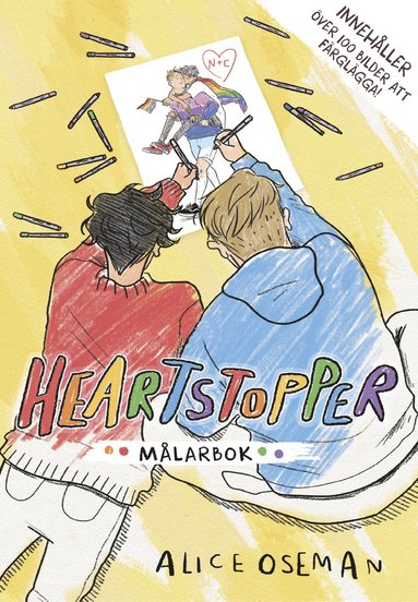 Heartstopper Mlarbok (inbunden)