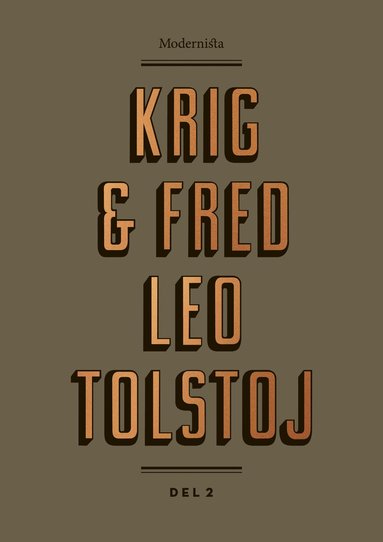 Krig och fred 2 (inbunden)